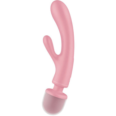 Vibratore 2-in-1 Triple Lover con Massaggiatore, 3 Motori Potenti